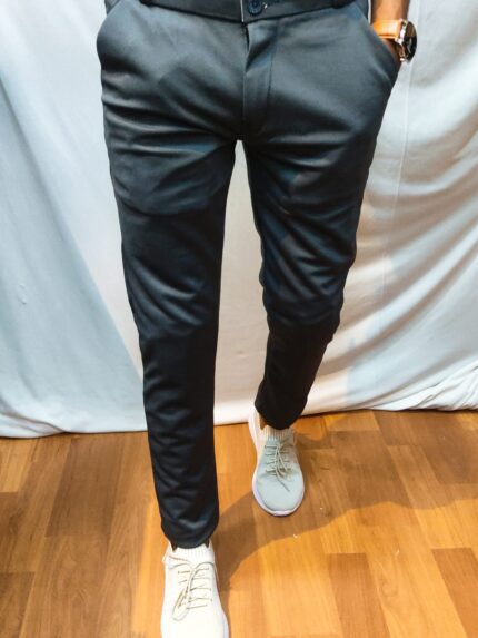 Grey Lycra Pant for men