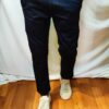 Navy Blue Lycra Pant for men