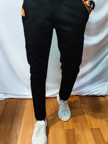 Black Lycra Pant for men