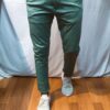 Green Lycra Pant for men