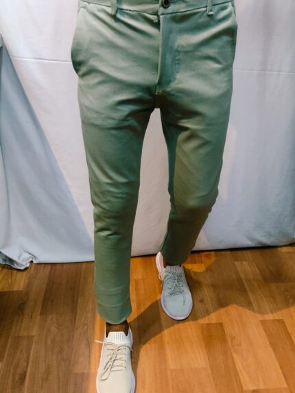 Green Lycra Pant for men