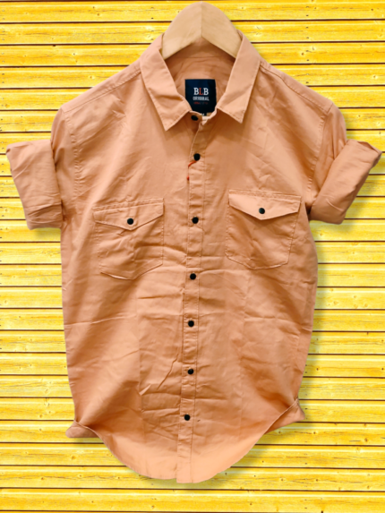 Branded Double Pocket Shirt