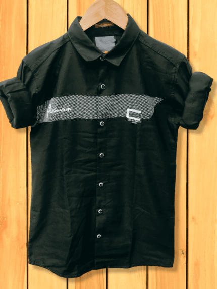 Imported Dark Green Printed Designer Full Shirts for Men