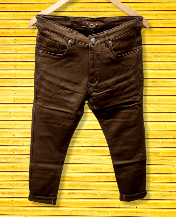 Brown Slim Jeans for Men