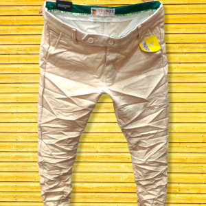 Golden Branded Cotton Pants For Men