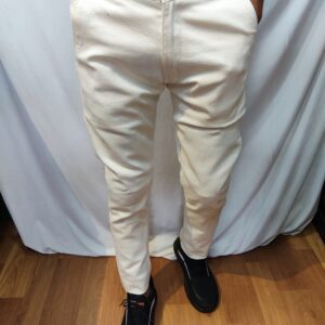 Grey Branded Cotton Pants For Men
