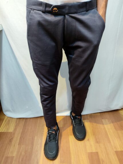 Grey Lycra Pant for men