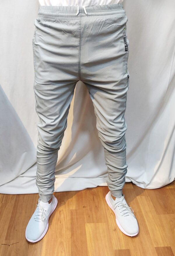 Branded Twill Lycra Trackpants