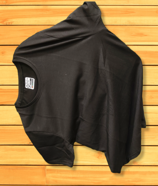 Black Drifit Premium Half Sleeves T-shirt for Men