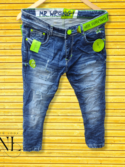 Blue Funky Jeans for Men