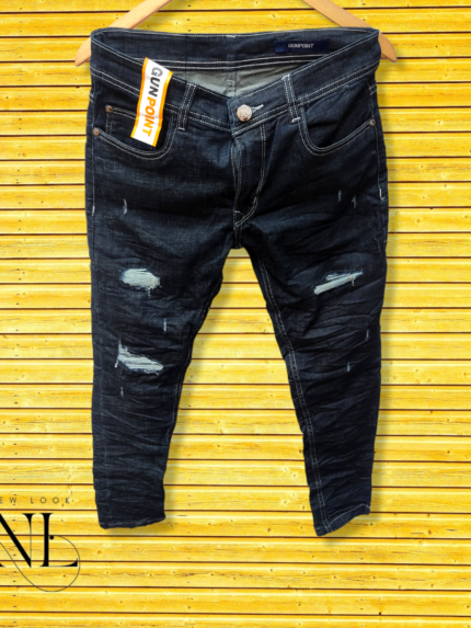 Black Funky Jeans for Men