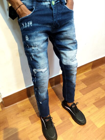 Blue Funky Jeans for Men