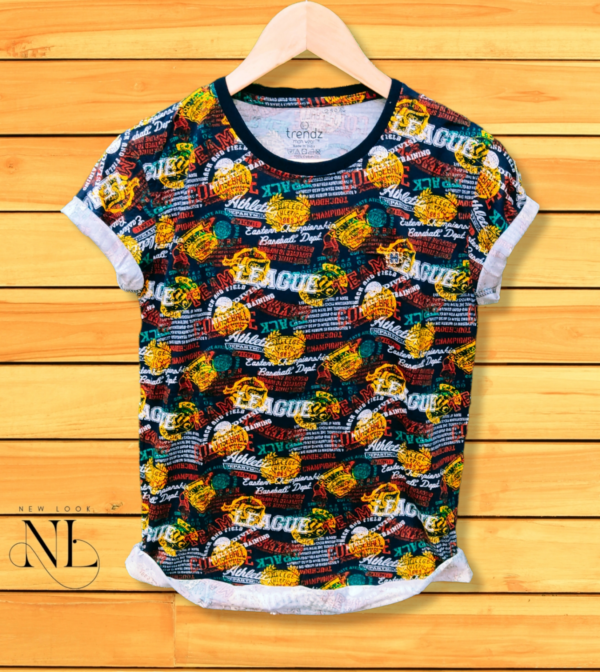 Printed Half T-Shirt for men