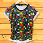 Printed Half T-Shirt for men