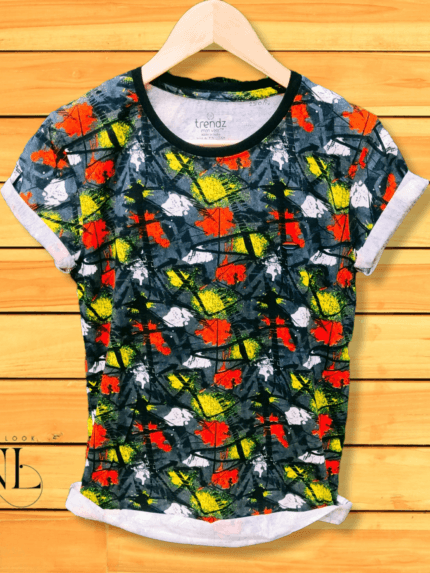 Printed Half T-Shirt for men