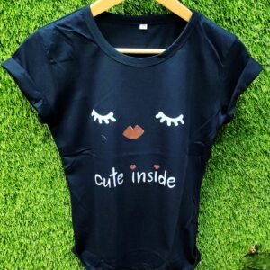 Girls Half Sleeves T-shirt