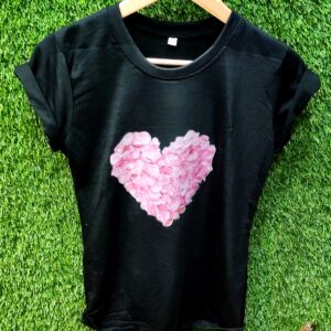 Girls Half Sleeves T-shirt