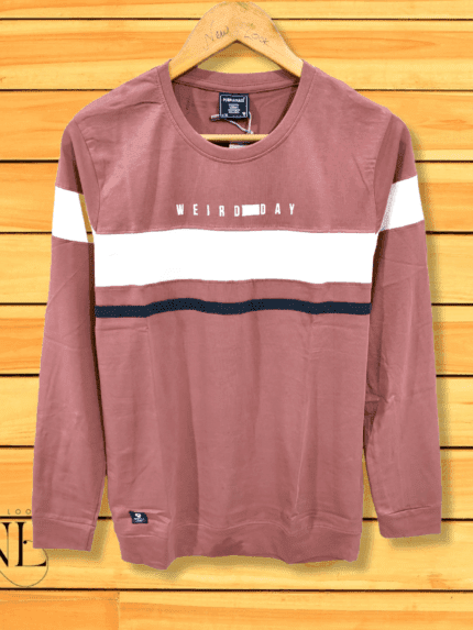 Peach Men's T-Shirt Premium Cotton Minimalist Style