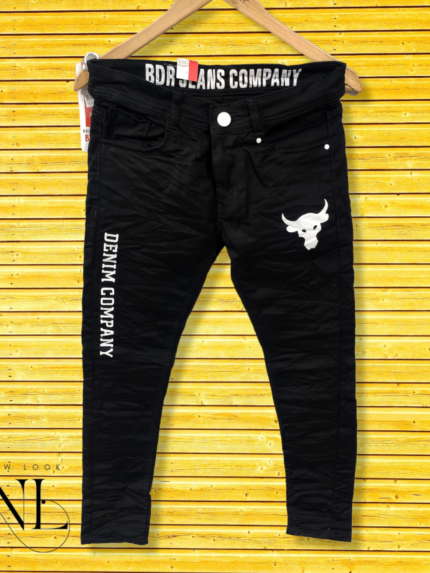 Black Funky Jeans for Men