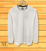 White Plain T-Shirts for Men | Premium Cotton Essentials