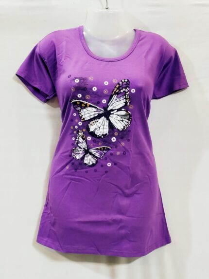 Girls Half Sleeves T-shirt