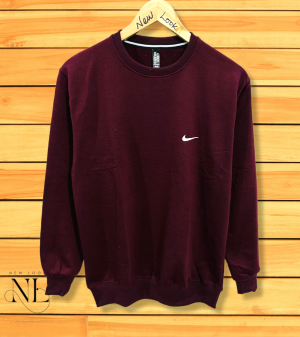 Maroon Sweatshirt for Men