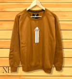 Yellow Adidas Sweatshirt, Soft Fleece Fabric Sporty & Stylish