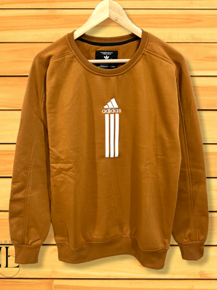 Yellow Adidas Sweatshirt for Men