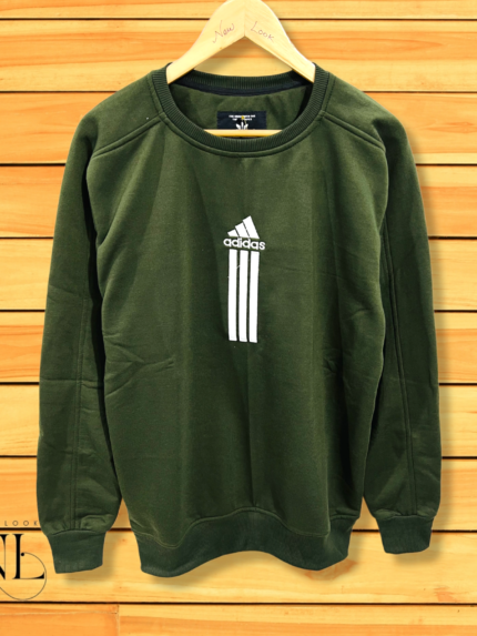 Green Adidas Sweatshirt for Men