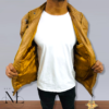 Yellow Leather Jacket For Men