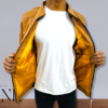 Yellow Leather Jacket For Men