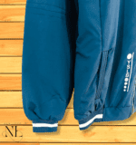 Blue Windcheater for Men Lightweight & Water-Resistant