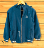 Blue Windcheater for Men Lightweight & Water-Resistant