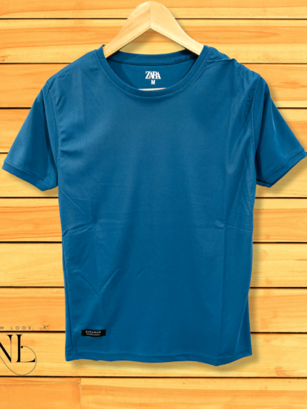 Blue Half T-shirt for Men