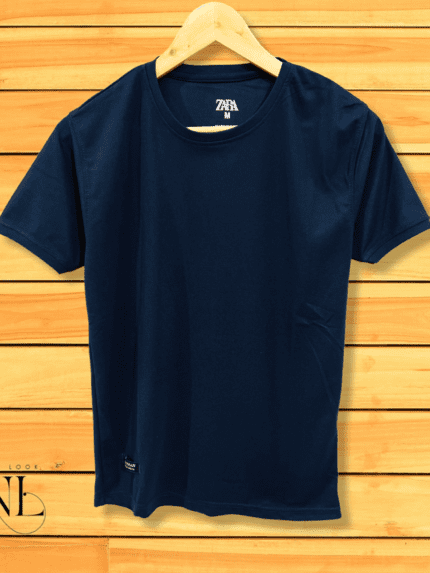 Blue Half T-shirt for Men