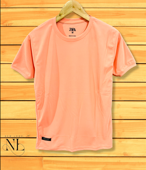 Orange Half T-shirt for Men