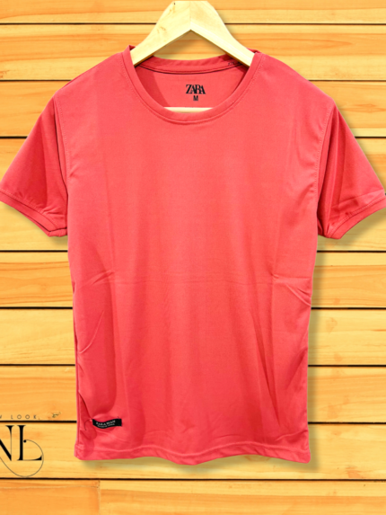 Red Half T-shirt for Men