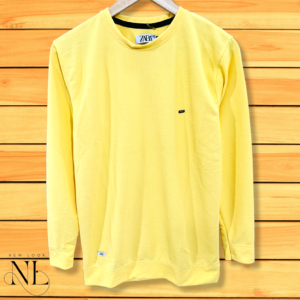 Yellow Full T-shirt for Men