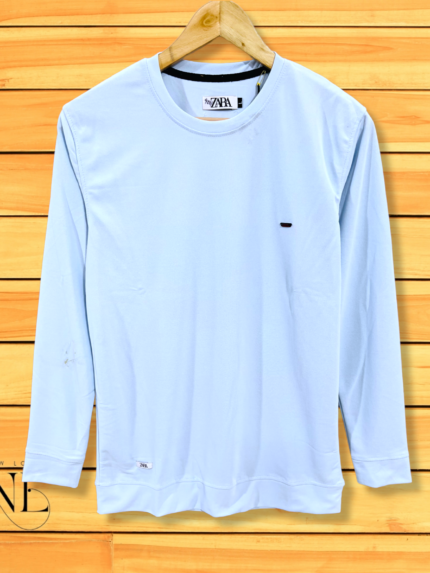 Blue Full T-shirt for Men