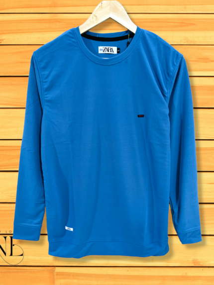 Blue Full T-shirt for Men