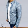 Blue Leather Jacket For Men