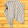 Cream Stripe T-shirt for men