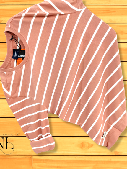 pink Stripe T-shirt for men