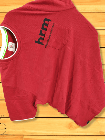 Maroon Popcorn T-shirt For Men