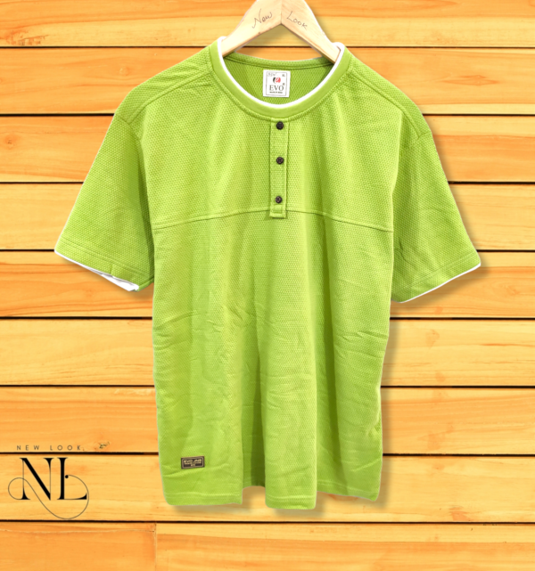 Green popcorn t-shirt for men