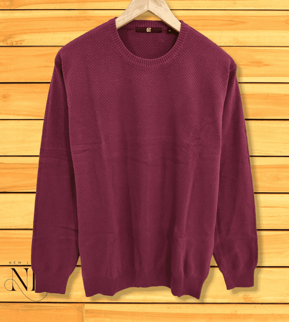 Maroon Plain T-Shirts for Men | Premium Popcorn