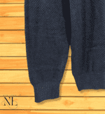 Navy Blue Popcorn T-Shirt For Men