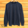 Navy Blue Popcorn T-Shirt For Men