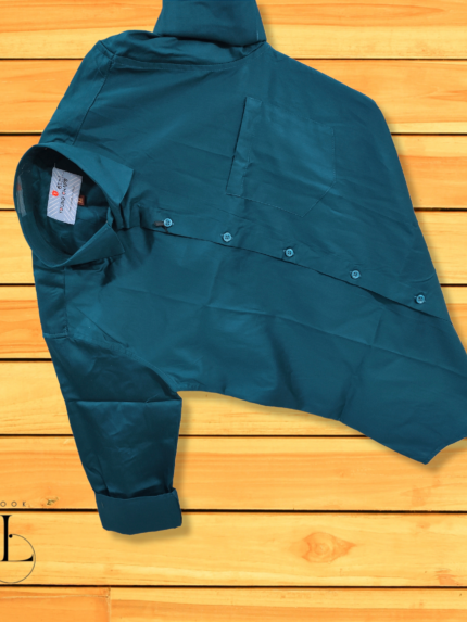 Turquoise Green Shirt For Men