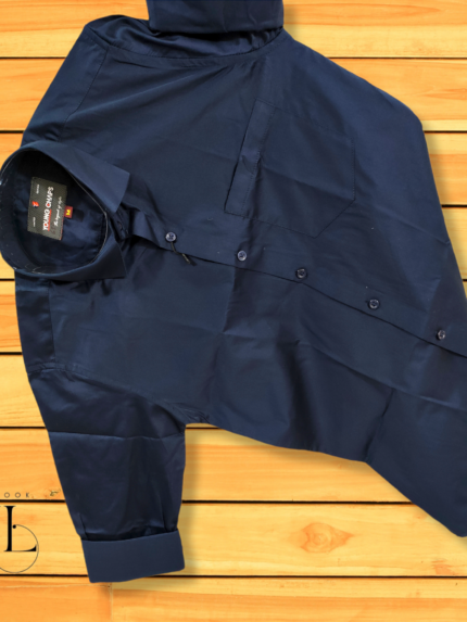 Navy Blue Shirt For Men